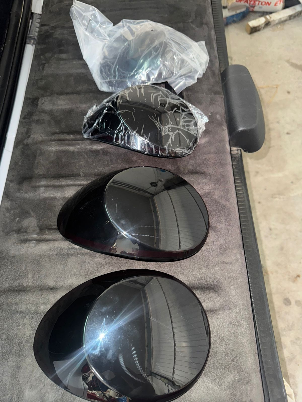 Smart451 ABS Μαυρα Καπακια για φαναρια