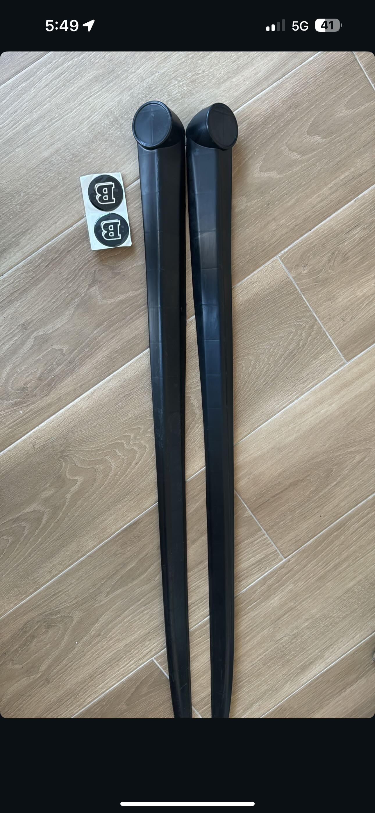 Smart451 sideskirts (μασπιε) άβαφτα