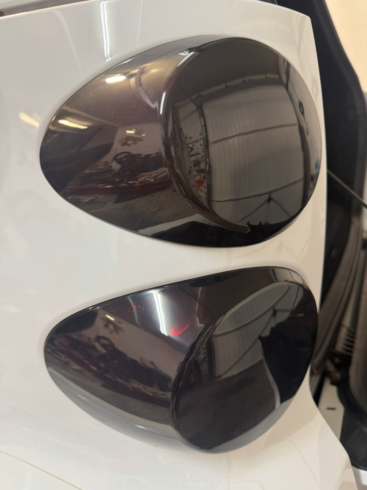 Smart451 ABS Μαυρα Καπακια για φαναρια