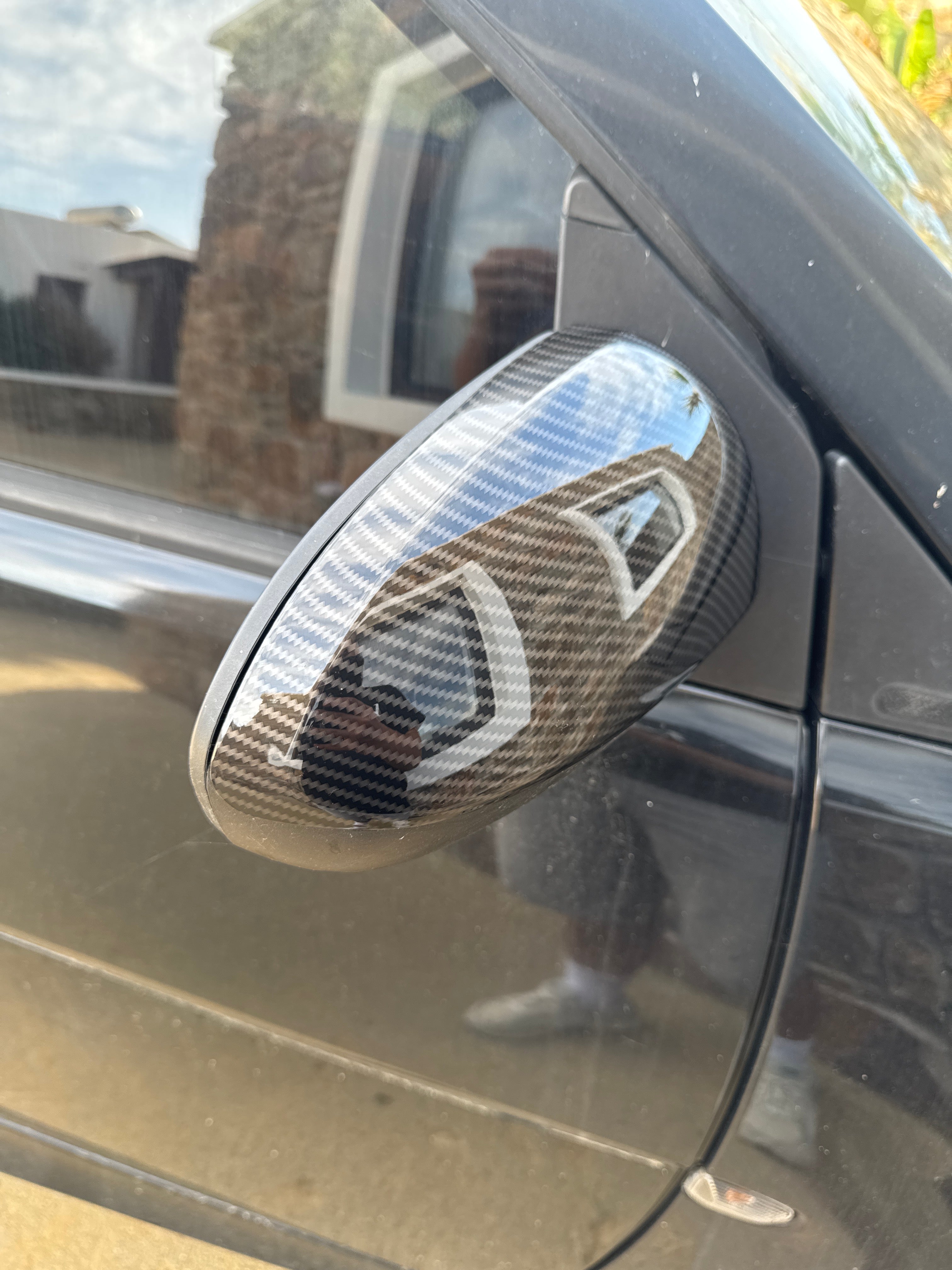 Smart451 καπάκια καθρεφτών (carbon)