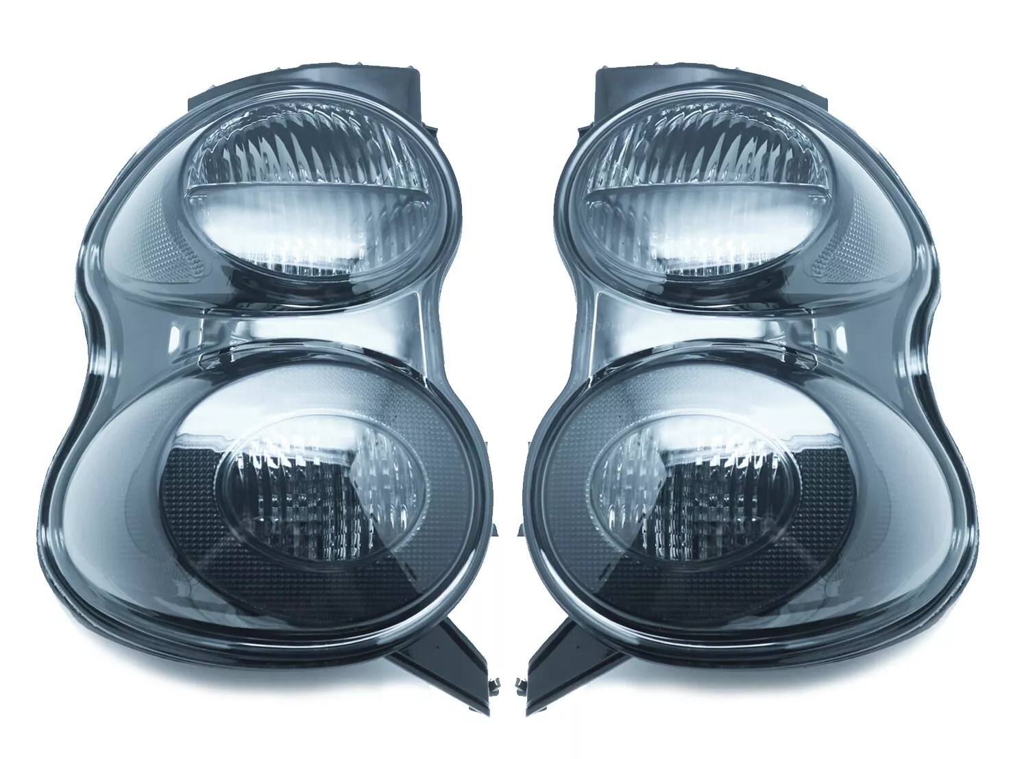 Smart451 μαύρα φανάρια