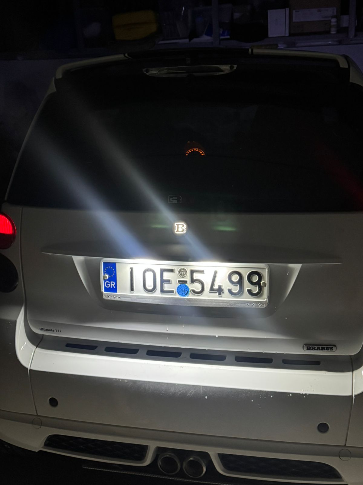 Smart451-450 2 τεμάχια φώτα πινακίδας LED